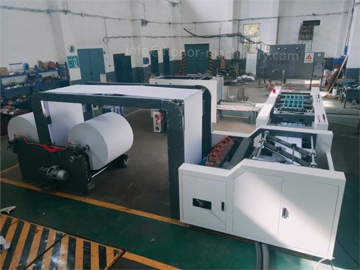 Fast Slitting, Machine Double Round Knife Copy Paper Roll Slitting And Packaging Production Line, A4 Production Line, Automatic Paper Cutting Machine